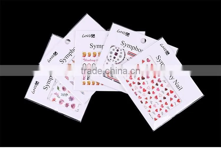 2016 cheap symphony nail for Beauty DIY nail art designs sticker