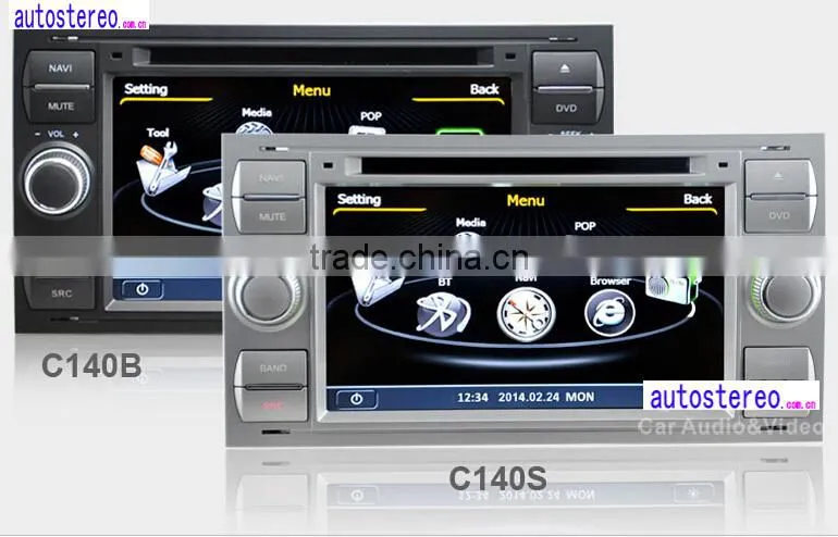 7 inch Car Stereo for FordFocus Mondeo S-maxfiesta Galaxy TransitKuga C-max car GPS Navigation Headunit System car Sat Nav