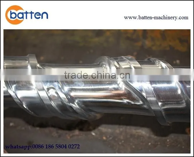 HDPE pipe plastic extrusion line screw barrel