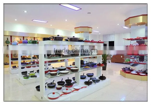 2014 new product aluminium pots with induction