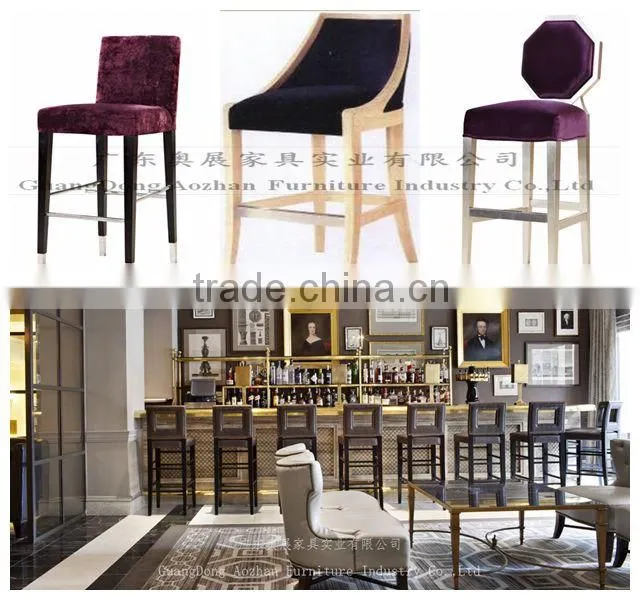 Modern Hotel Restaurant bar chair Restaurant furniture set