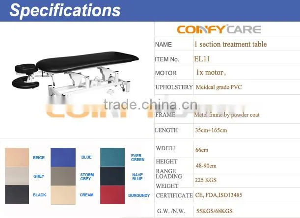 Coinfy EL11hospital furniture examination couch