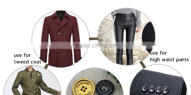 High Quality Four Holes Custom logo sew button for shirt