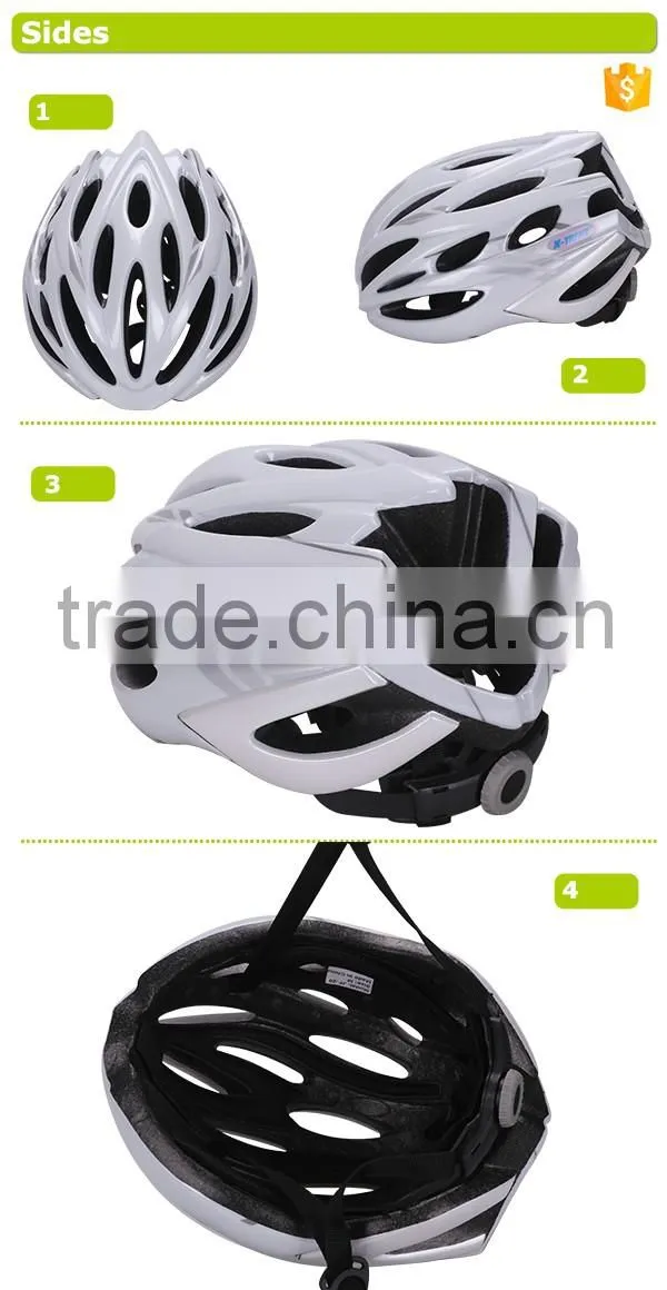 OEM high impact EPS ,PC shell EN1078 sports bike helmet