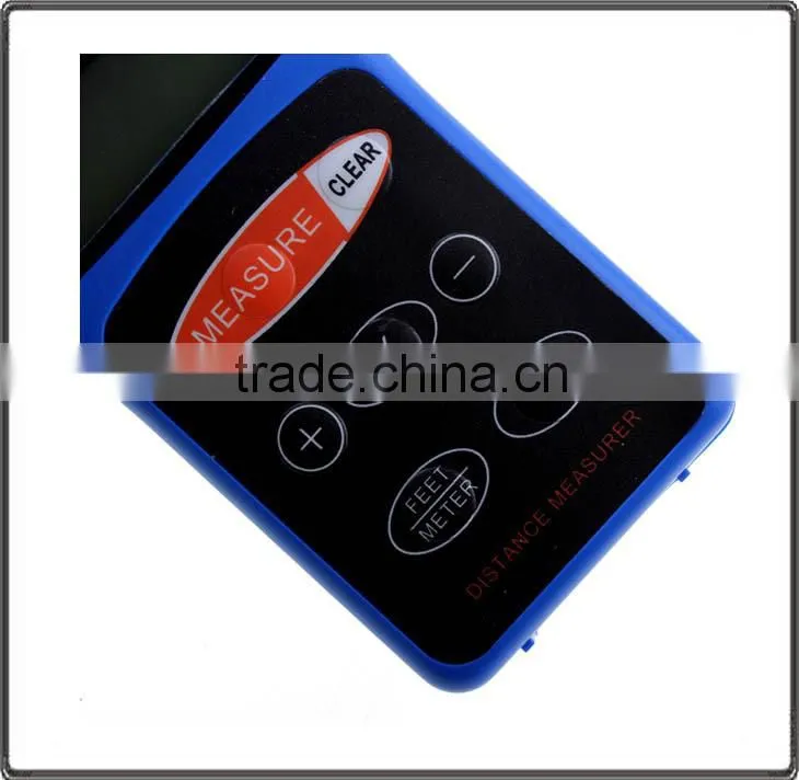 LCD Screen Range Finder With Laser Pointer distance meter