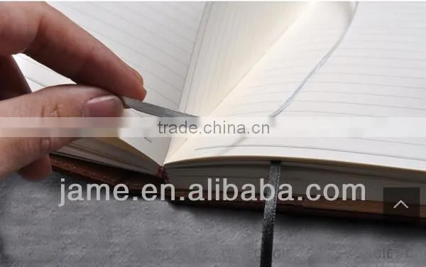 bulk paper Leather spiral notebook
