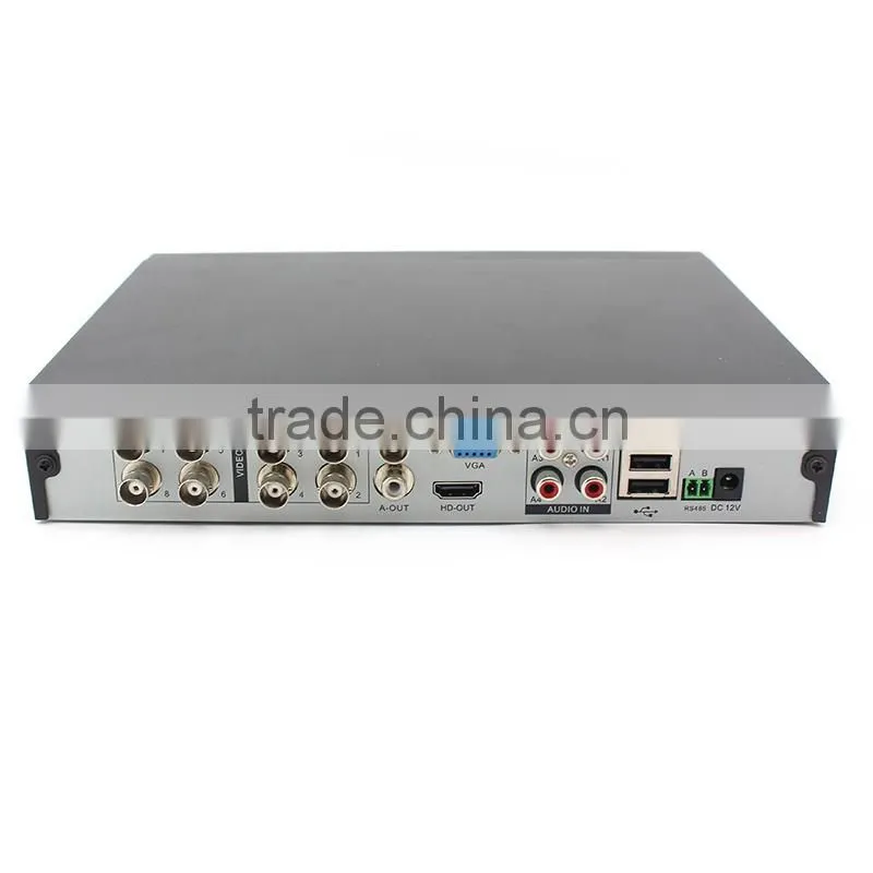 dvr ahd DVR 4 Channel CCTV DVR with 2 SATA interface YJS-D7504