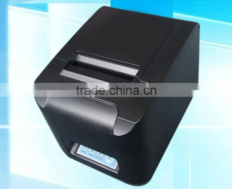 80mm POS receipt thermal Printer(USB+COM+LAN )