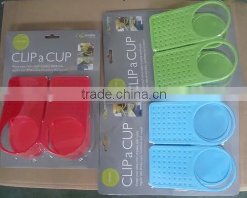 table cup holder clip