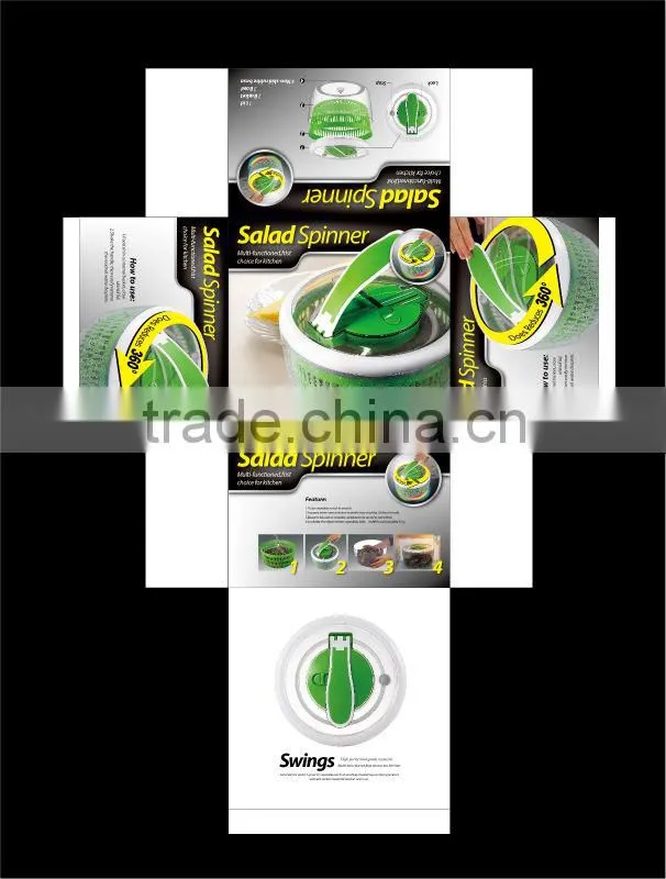 multi-functional salad spinner grater set