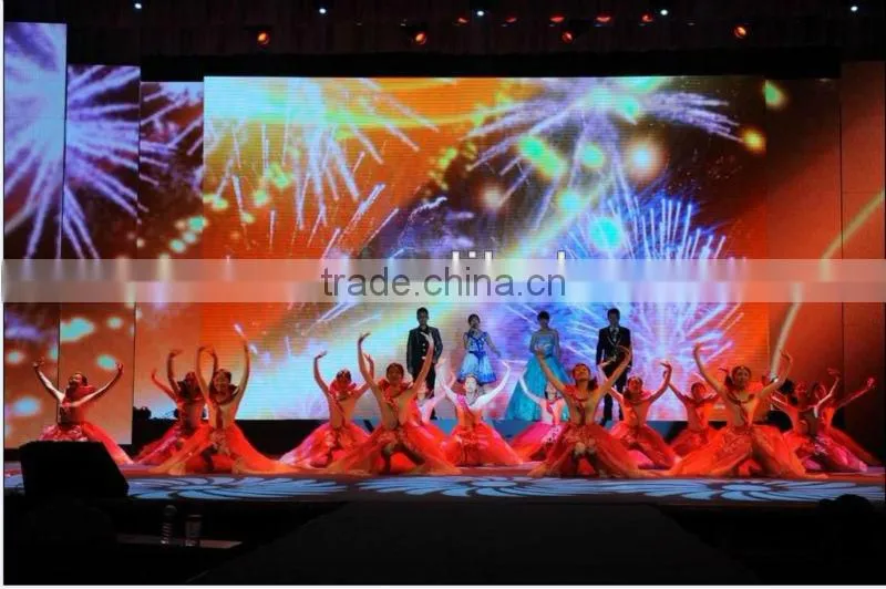 3g, wifi, gsm control P4 HD indoor LED display HD imagine P4 LED Display
