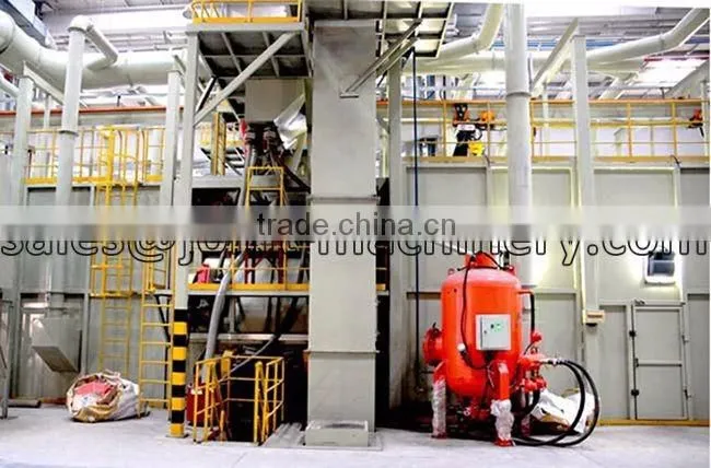 air sand shot blasting room/sand blasting room