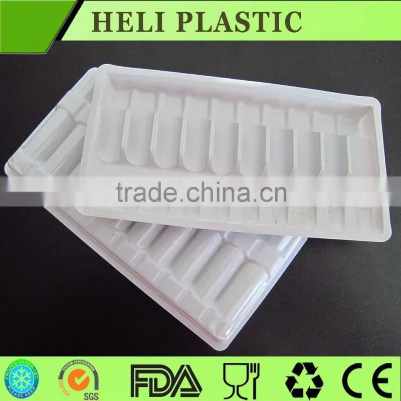 Disposable injection medical equipment plastic tray
