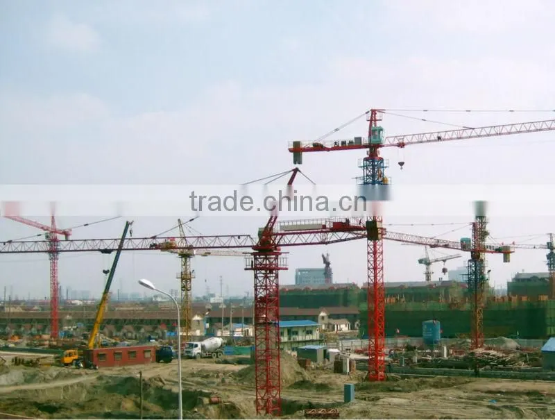 QTZ80A(6010) Tower Crane(2ton-8ton) tower crane operator cabin