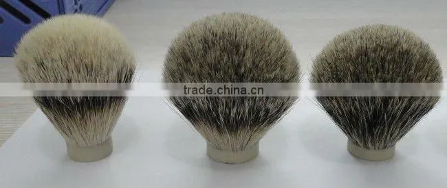 green synthetic hair for brushes