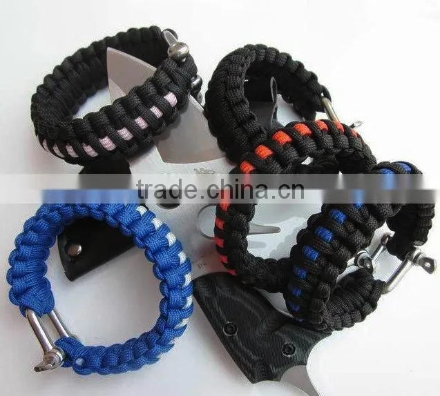 metal buckle survival bands