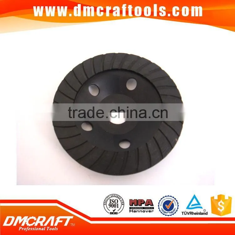 Imoressed Solt Cup Wheel-Aluminum Back diamond cup wheel