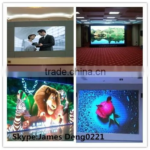 Indoor P4 Super slim Die-casting Aluminum LED video display