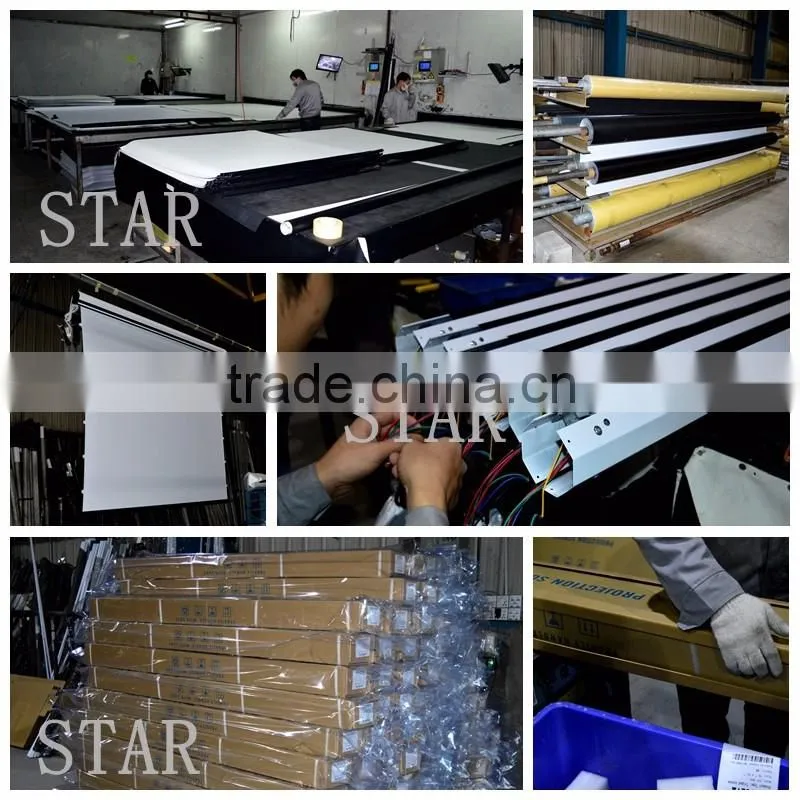 2016 hot selling Easy Use Table Screen fashion design low cost projection screen