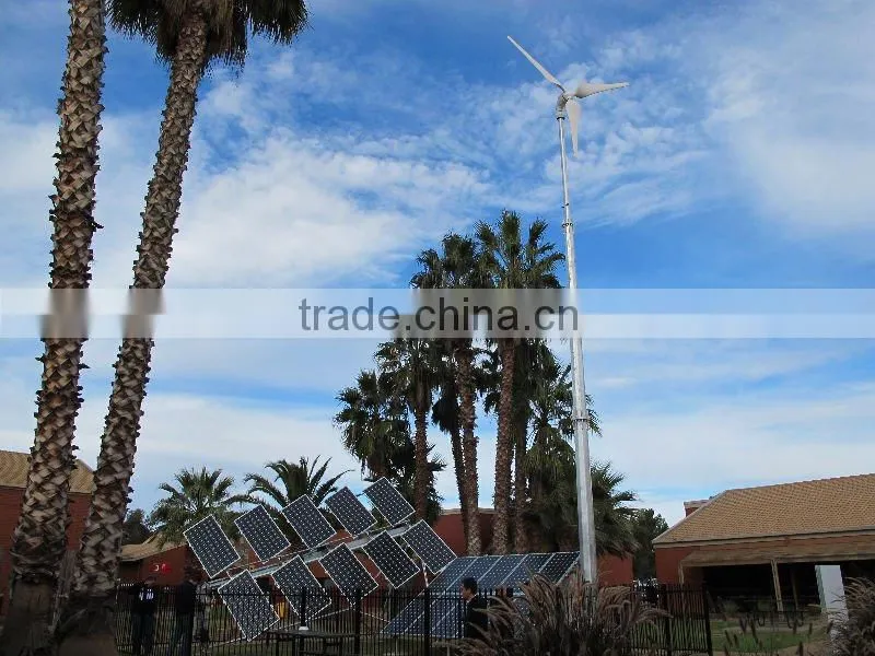 Small family wind turbine generator 5kw renewable wind energy for home use