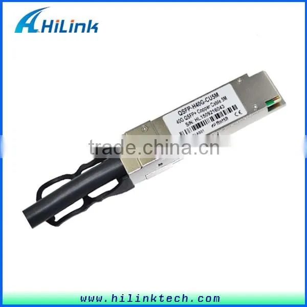 1M QSFP+ to QSFP+ 40Gbps Passive Direct Attach Copper Twinax Cable AWG30