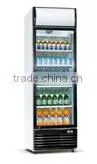 200L commercial upright single door auto-defrost showcase with CE/ROHS