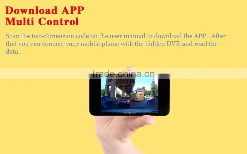 G - sensor novatek nt96655 camera DVR support WIFI connection