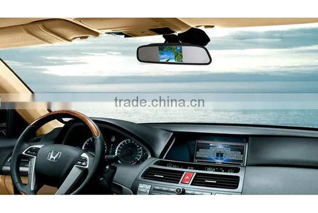 Good quality 3.5 inch rear view mirror car monitor