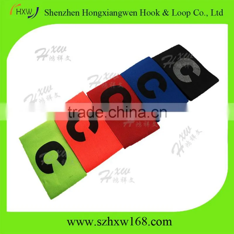 Customized Polyester Hook loop captain armband