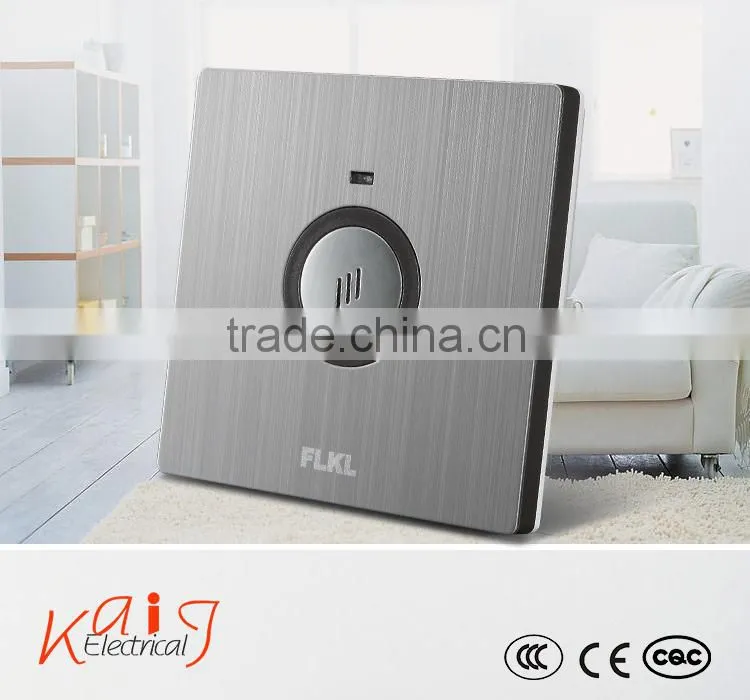 wall mount voice control switch with neon