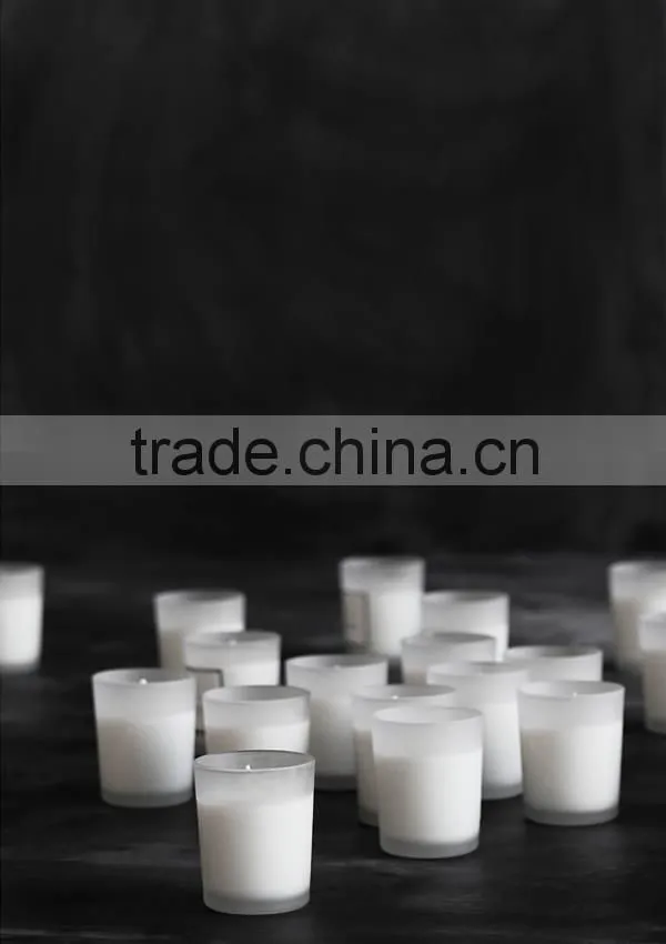 Breathe Natural Mini Scented Soy wax Candle in small glass jar