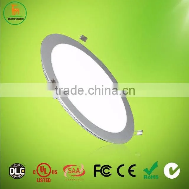 Alibaba 2016 Surface mounting round led ceiling light high lumen 18w led panel light round with UL/CUL