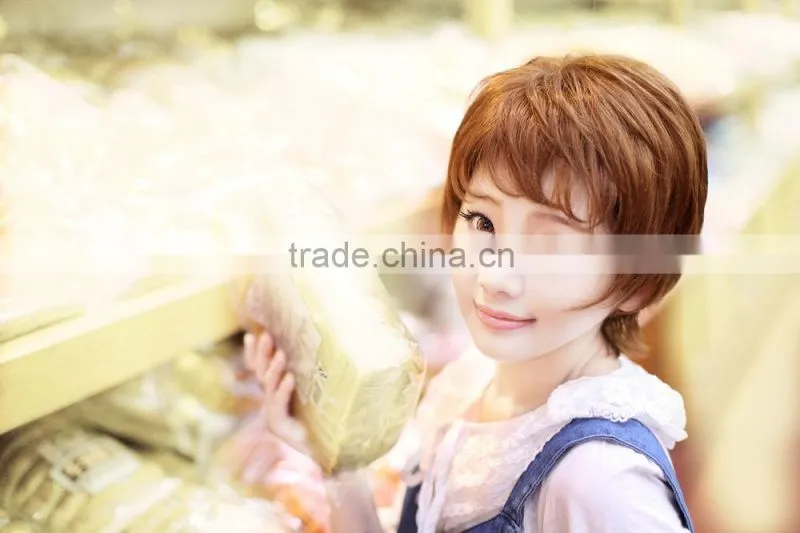 fiber synthetic fashion blonde wigs