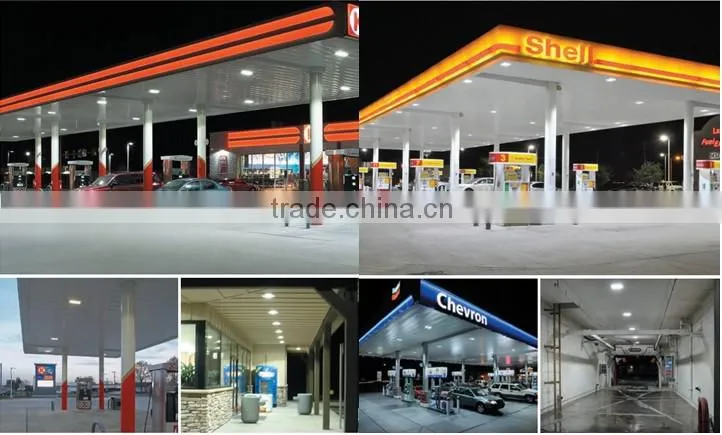 ip65 outdoor retrofit led canopy light fixture / waterproof ip65 gas station led canopy light