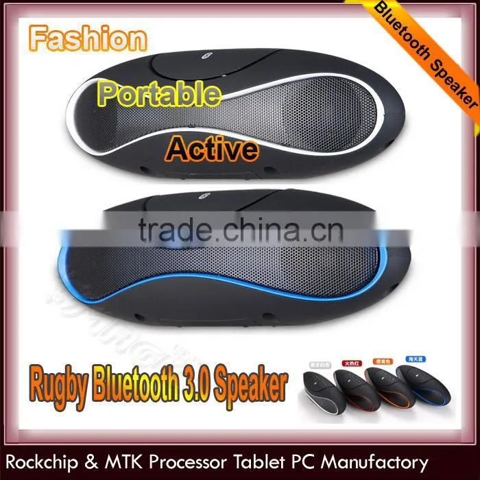 QFX TF/AUX/USB/FM portable Bluetooth Speaker Built-in Microphone with rechargeable lithium battery