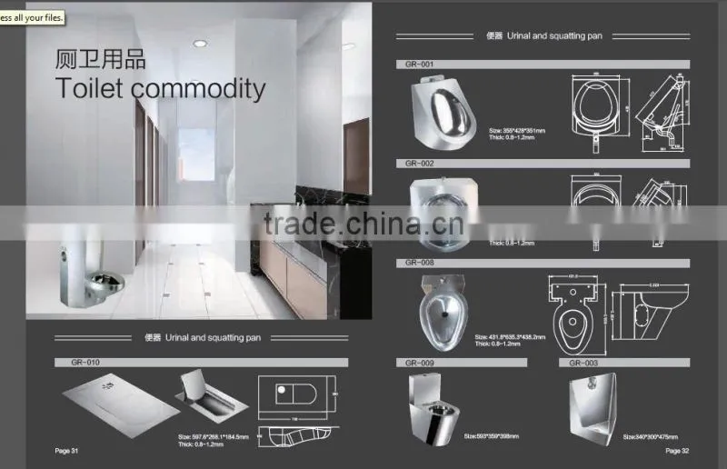 Stainless Steel 304 Customized Deep Shower Tray for RV,Yacht,Boat,Train and Public Mobile Toilet