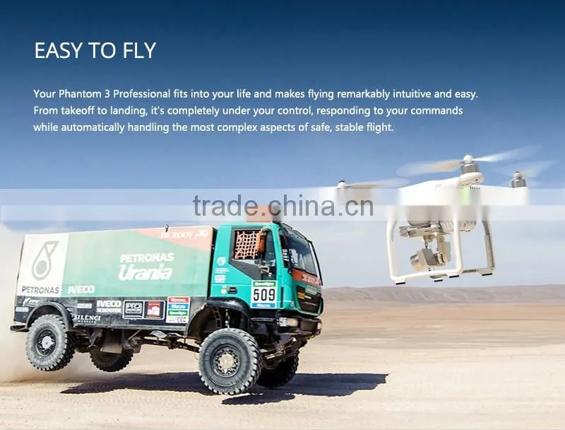 DJI Phantom 3 Professional Quadcopter 4K UHD Video Camera Drone