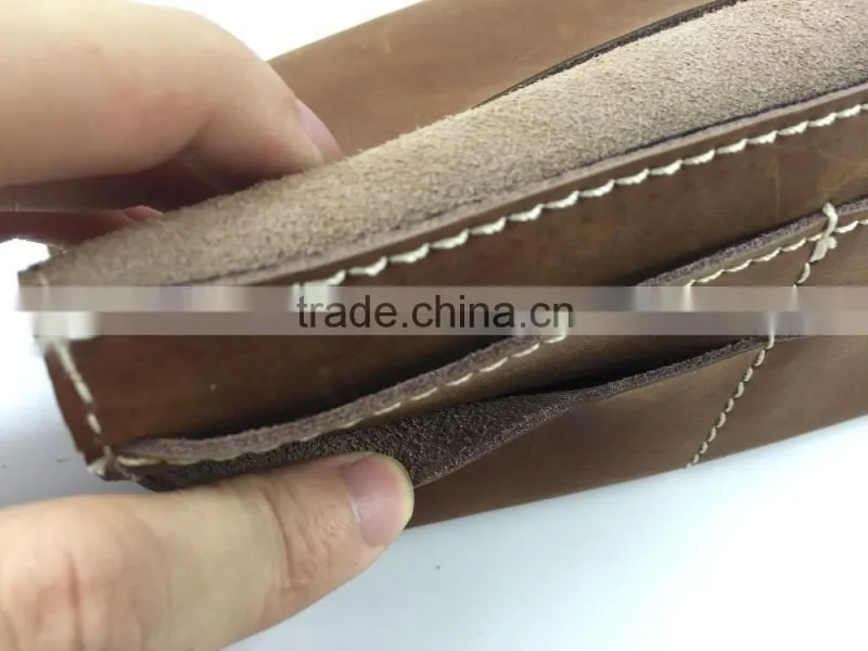 Hot Sales New Style Top Leather Wallet Cases for Universal mobile Phone with Many Card Slots and Money Slot.