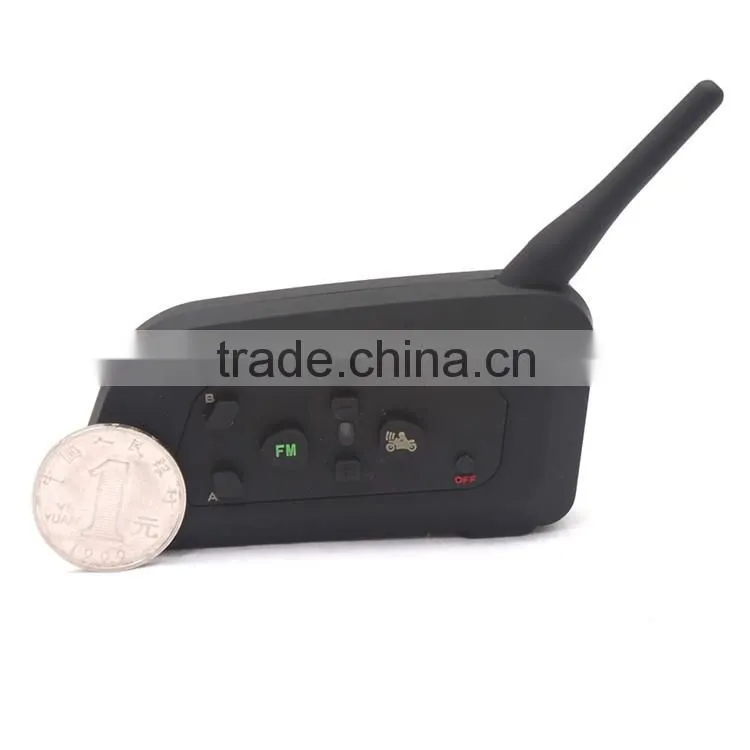 2016 New V4 shenzhen price walkie talkie wireless earpiece ejeas for Motorcycle and Bicycle Helmet with FM