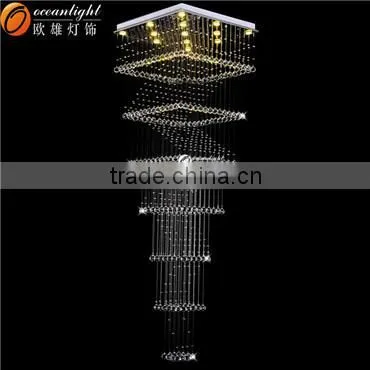 2016 modern chandelier,led chandelier lights OM88565-10 Cognac