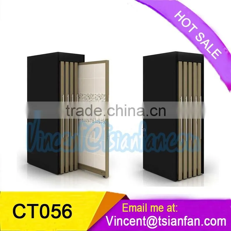 CT056 ceramic tile push-pull display rack stand