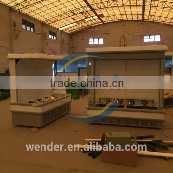 3M upright commercial supermarket Multideck Open Chiller