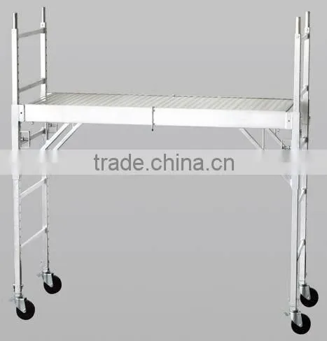 Aluminum multifunctional scaffold
