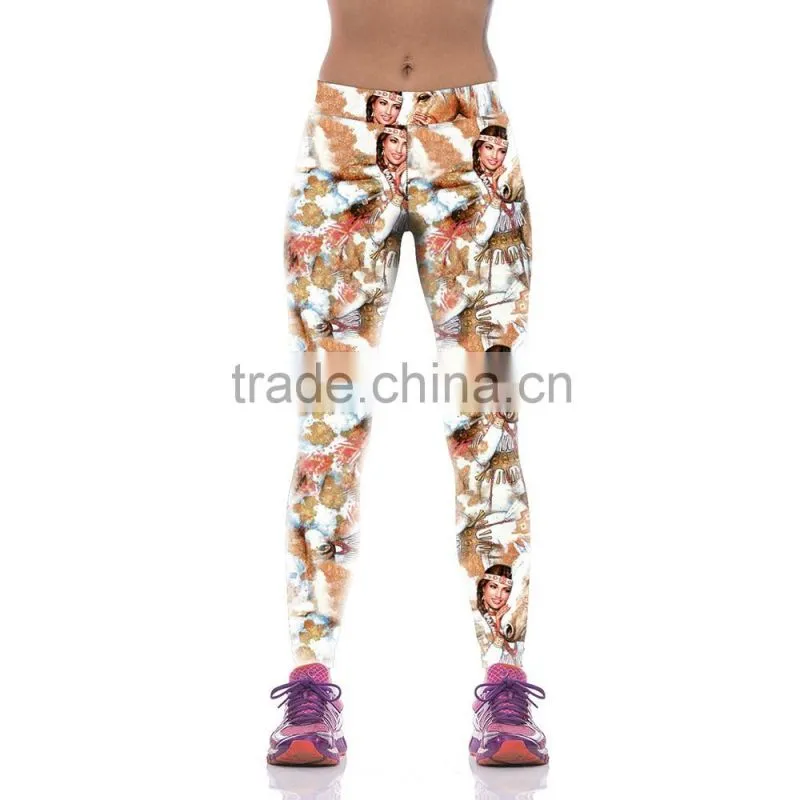 Latest New Women Digital Print Leggings Yoga Leggings N30-20