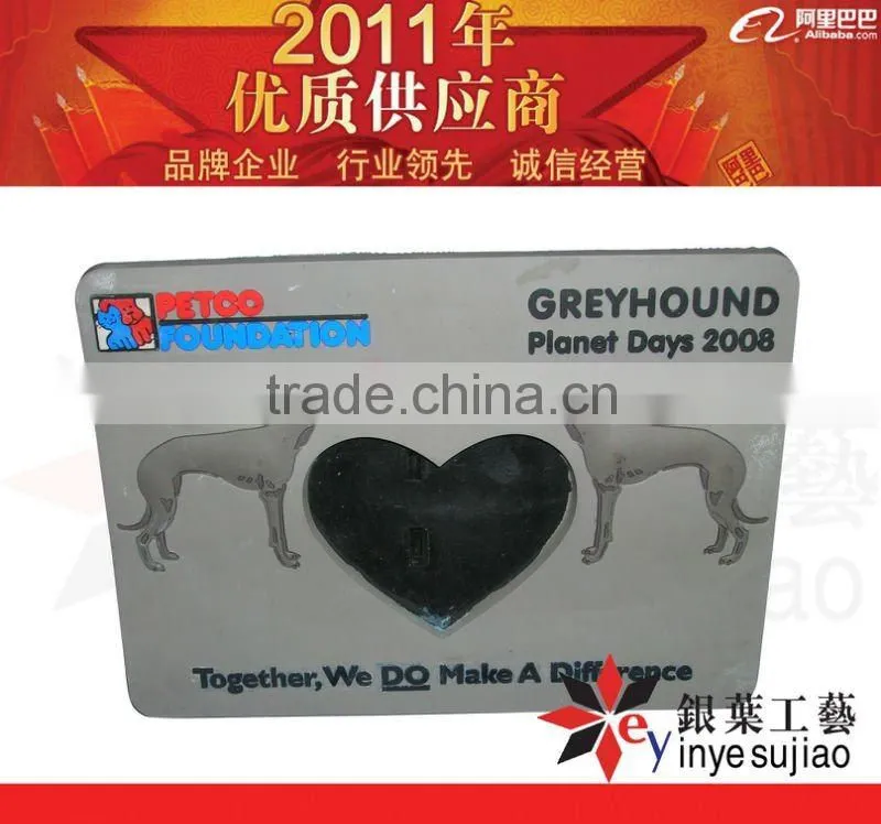 Beautiful Design Soft PVC Handmade Photo Frame for Promo