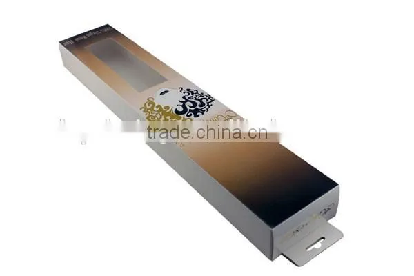 high quality hair extension paper box packaging in shanghai