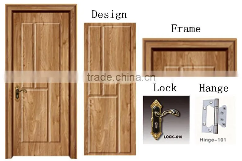 factory supply modern wooden armor door designs