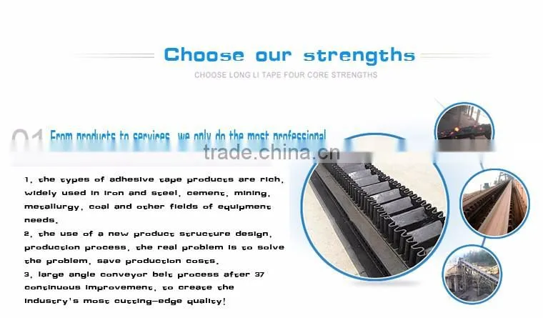 Different series cleat designs v-shape U- shape pattern chevron conveyor belts