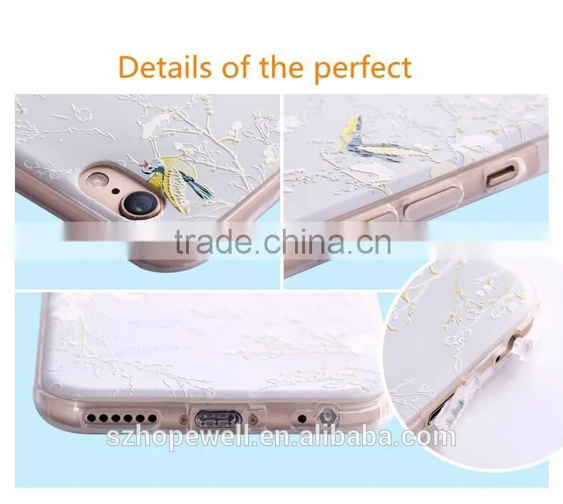 promotion gift mobile phone accessories 3D crystal cell phone cases for iphone 6S