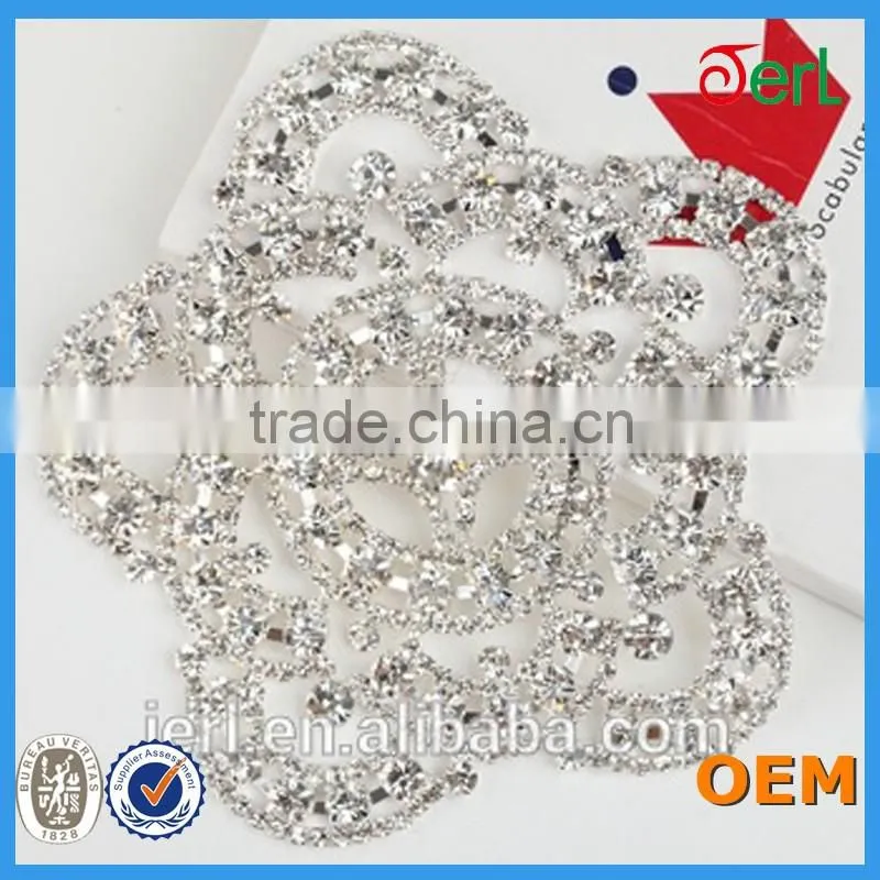 New! Fashion Sewing On Wedding Cake Crystal Rhinestone Trims for Dresses